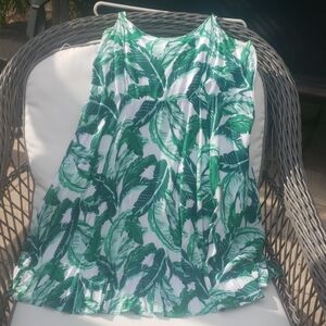 Tropical Palms Dress (L)
